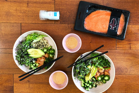 Salmon PokƩ Bowls - Nordic Catch