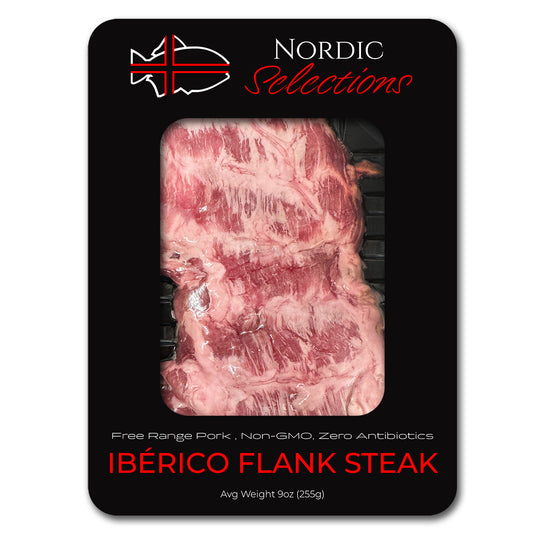 Free Range Pork Ibérico Flank Steak (12oz avg portion)
