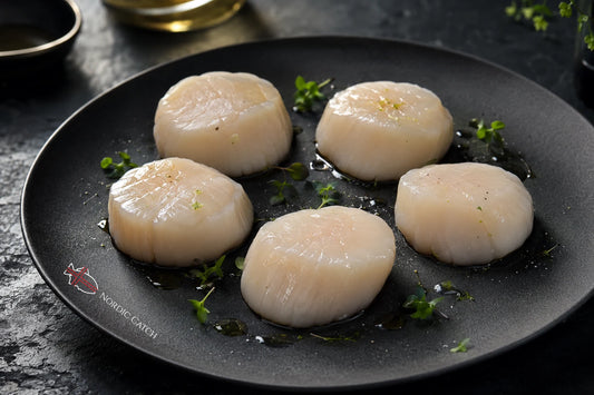 Wild Japanese Sea Scallops, Sushi Grade, Extra Large (12oz portion)