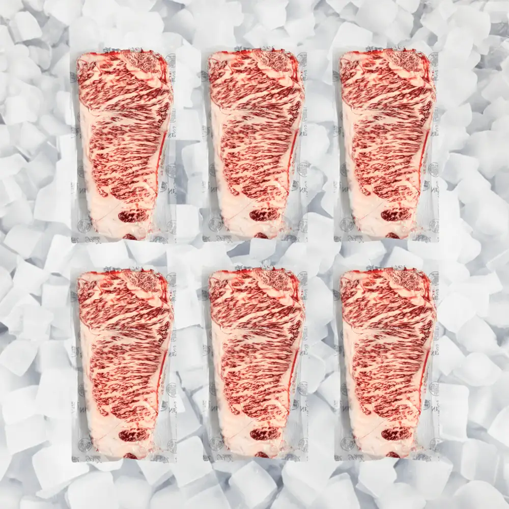 A5 Japanese Wagyu NY Strip Steak (Bulk Case) - Nordic Catch