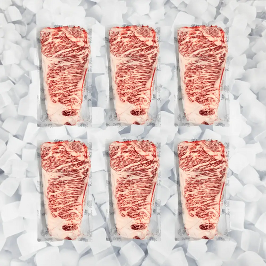 A5 Japanese Wagyu NY Strip Steak (Bulk Case) - Nordic Catch