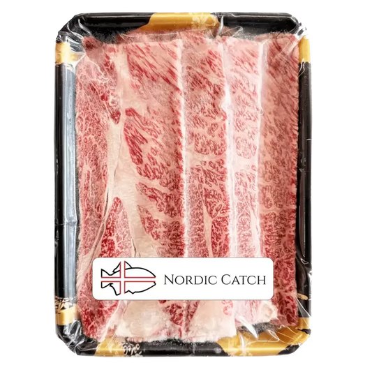 A5 Japanese Wagyu Shabu Shabu Slices (8oz portion) - Nordic Catch