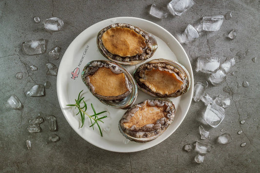 Abalone - Steamed Large Size, Sushi Grade No Shell (4pc) - Nordic Catch