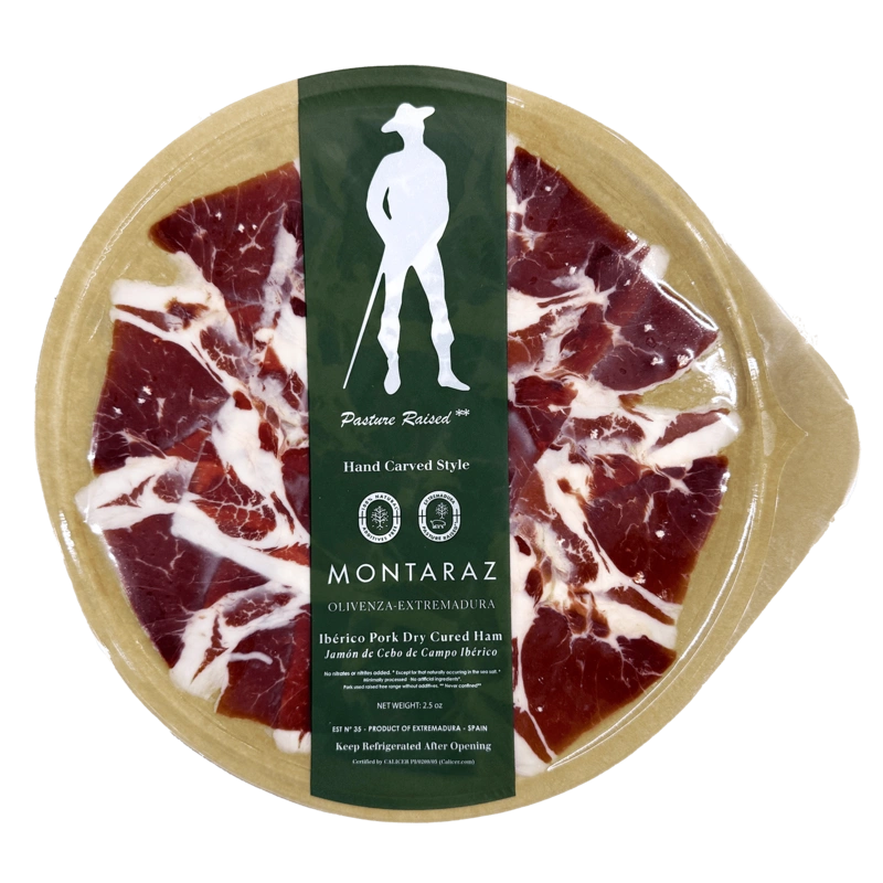 Jamon de Cebo de Campo Iberico (2.5oz Hand Carved) - Nordic Catch