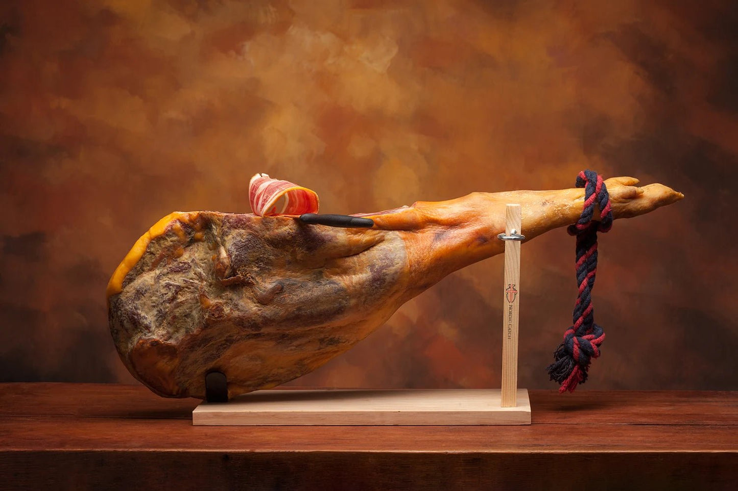 Jamón Ibérico Ham (Rear Leg), Bone - In Spanish Dry - Cured Ham - Nordic Catch