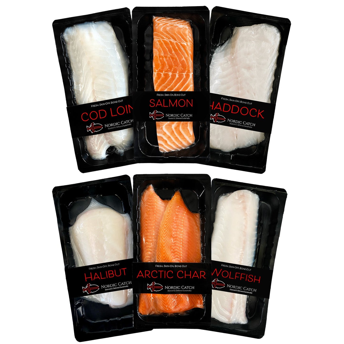 One of Each - Fresh Fish Bundle - Nordic Catch
