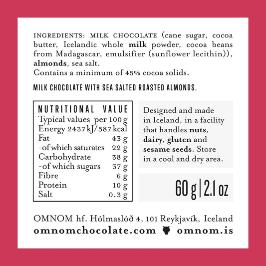 Sea Salted Almonds - Nordic Catch