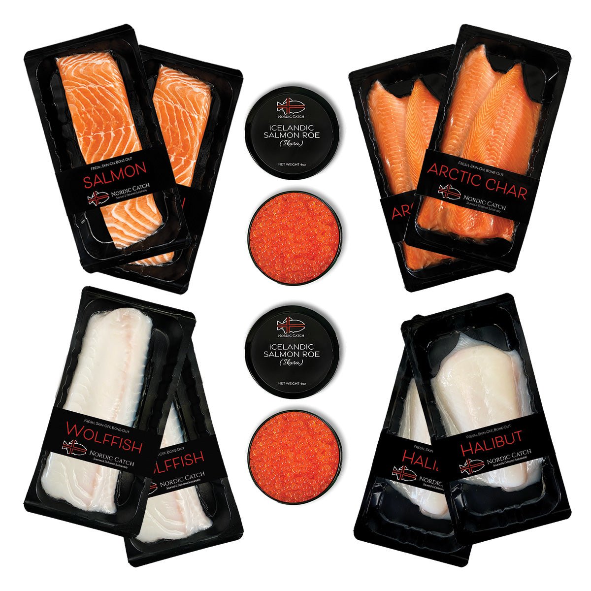Super OMEGA Seafood - Iceland Sushi Grade Fish Bundle – Nordic Catch