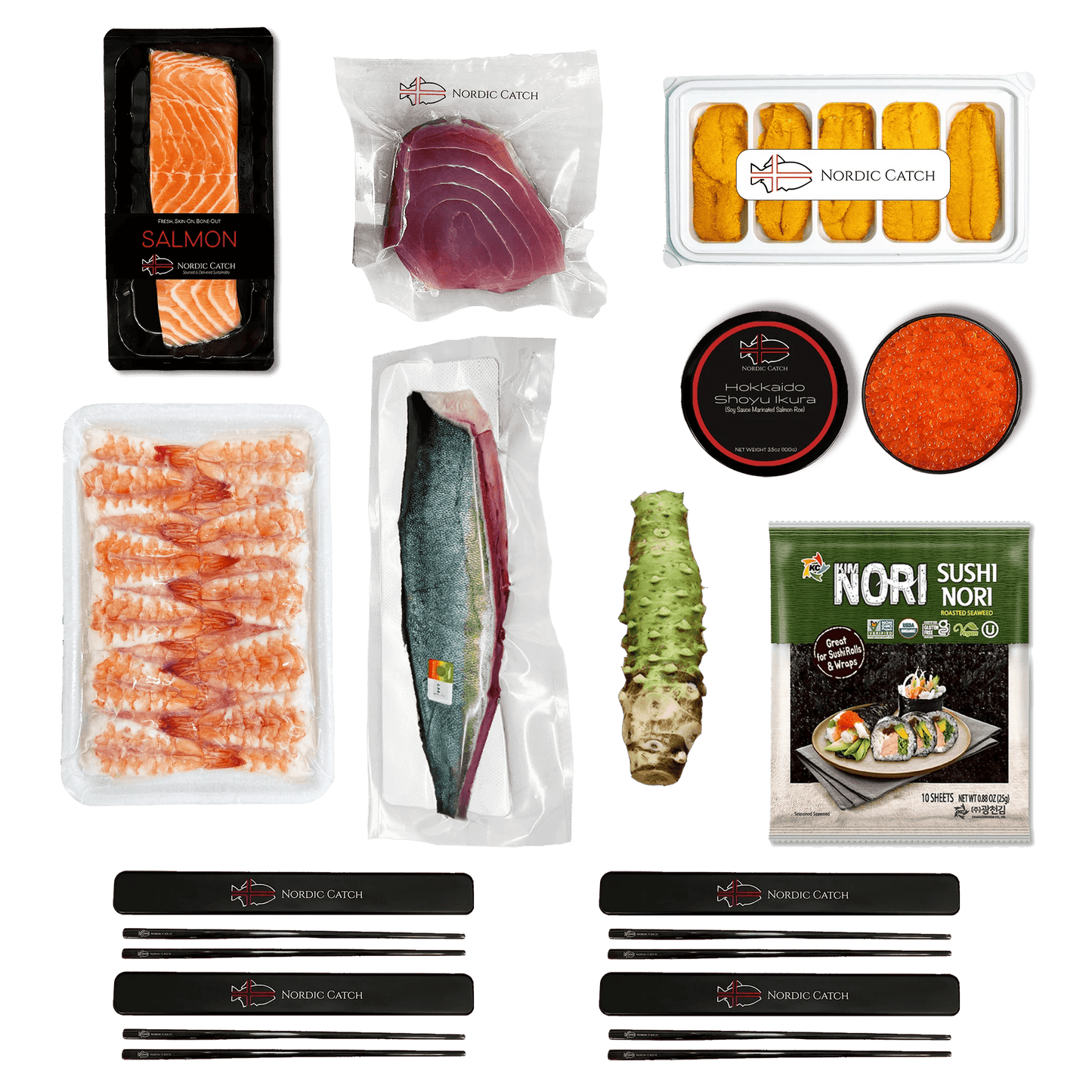 Ultimate Sushi Night Kit - Sashimi Grade Fish Bundle - Nordic Catch