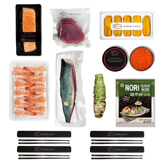 Ultimate Sushi Night Kit - Sashimi Grade Fish Bundle - Nordic Catch