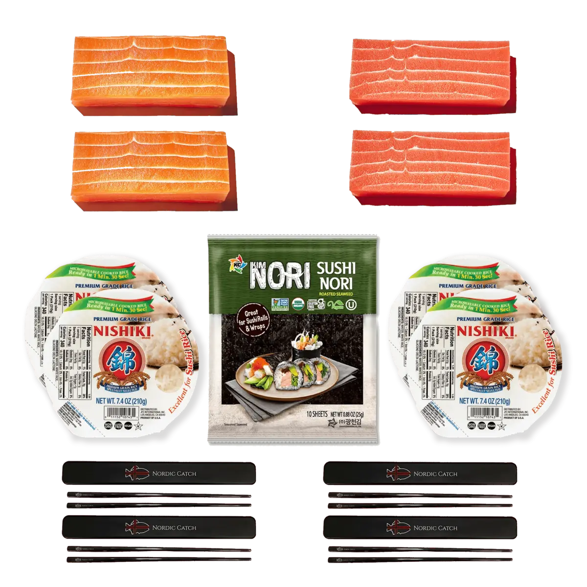 Vegan Sushi Night Kit - 100% Plant Based Fish Bundle - Nordic Catch