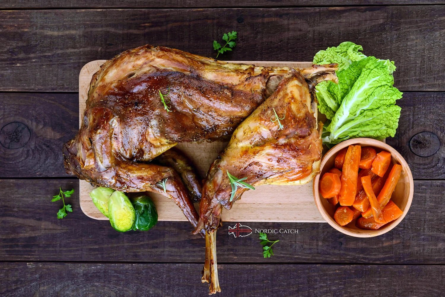 Whole Rabbit, Without Head (2.75 LB avg) - Nordic Catch