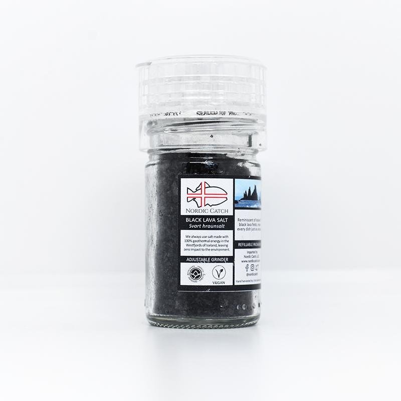 Black Lava - Icelandic Sea Salt - Nordic Catch