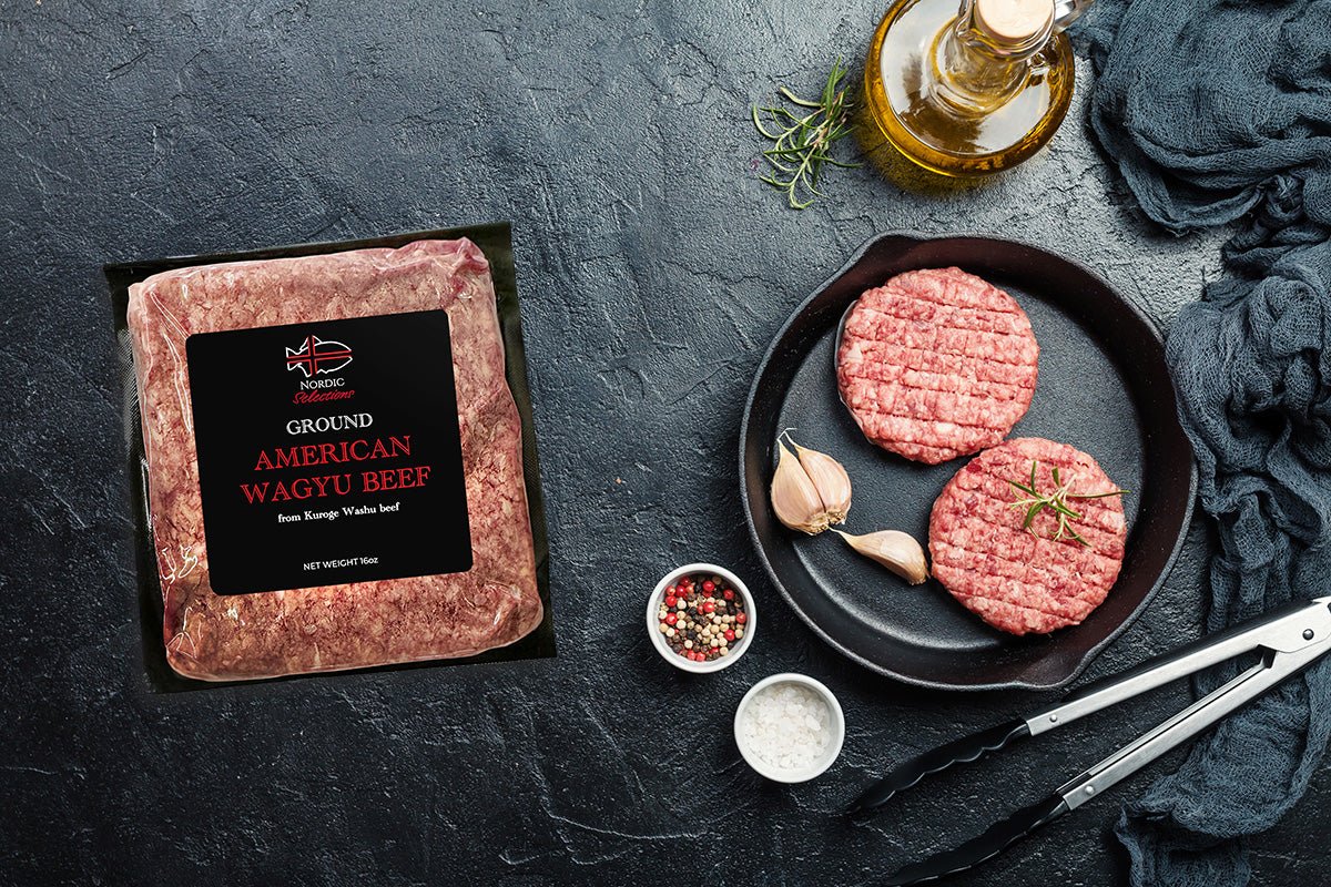 Ground American Wagyu Beef (16oz portion) - Nordic Catch
