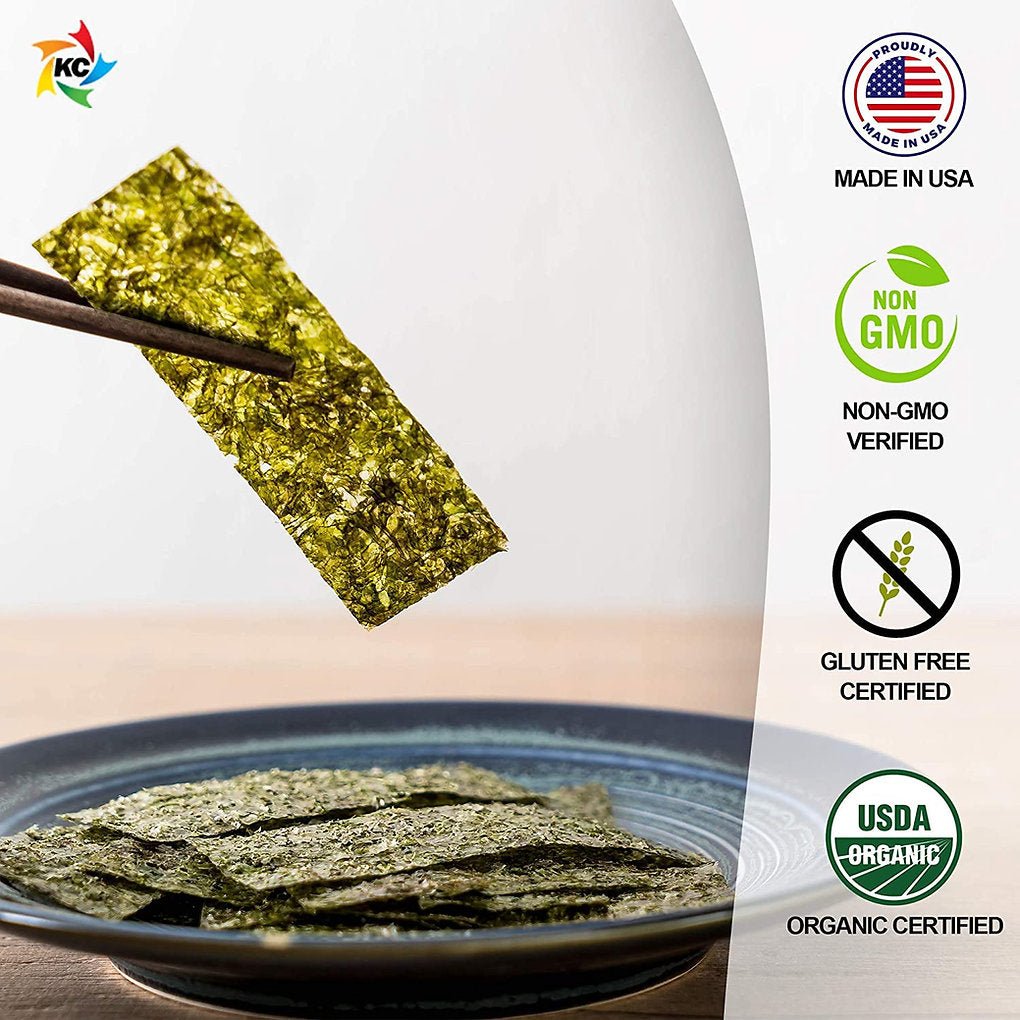 Kimnori - Organic Sea Salt Seaweed Snack - Nordic Catch