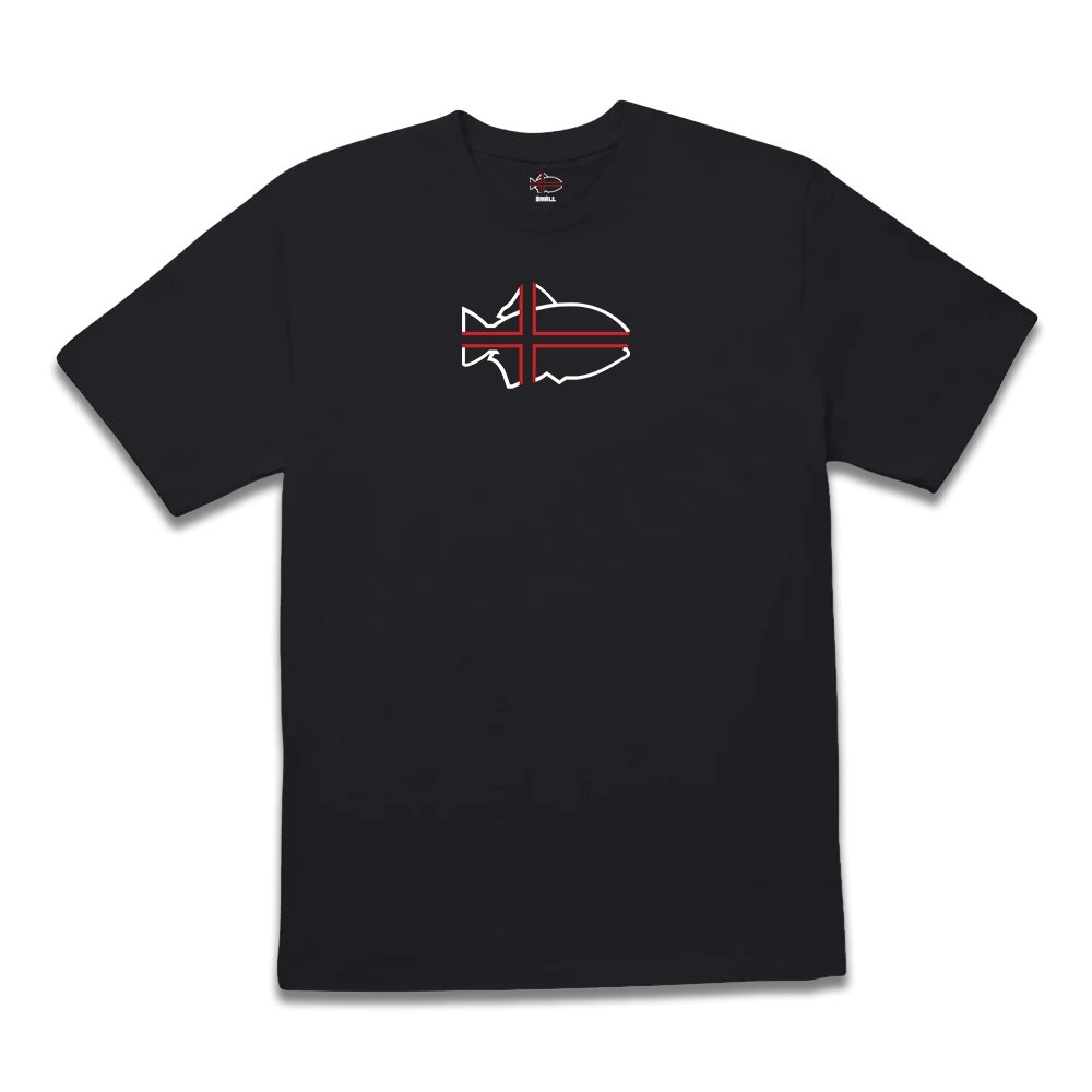 Nordic Catch Simple Logo T-Shirt (Premium Heavy) - Nordic Catch