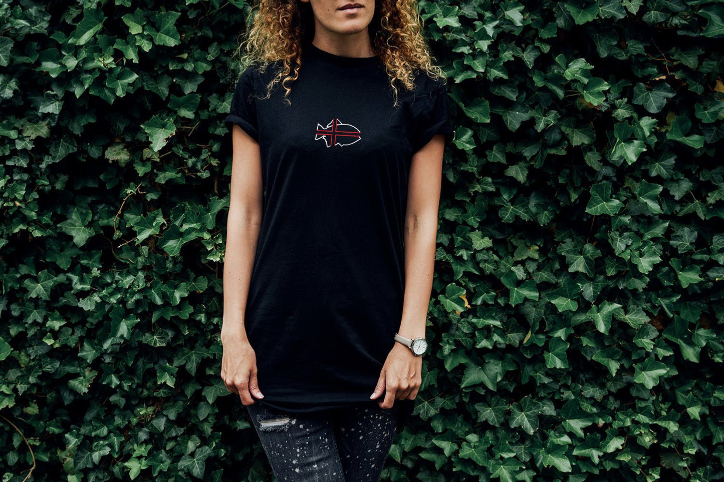 Nordic Catch Simple Logo T-Shirt (Premium Heavy) - Nordic Catch
