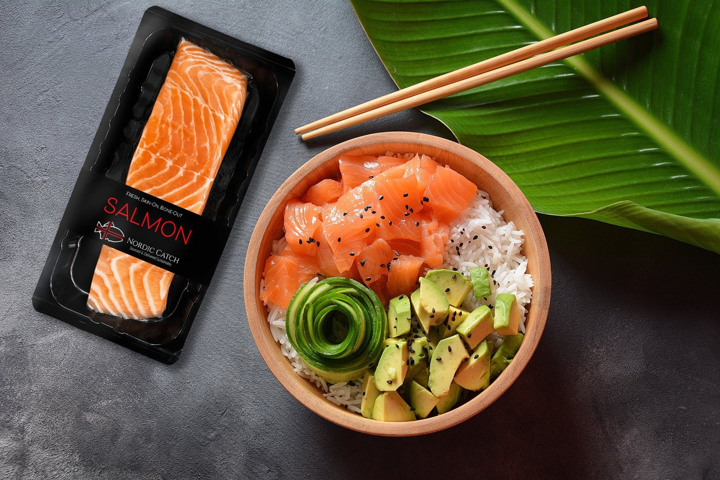Poke Bowl Kit for 2 - Nordic Catch