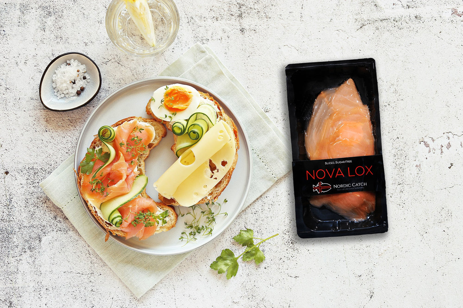 Smoked Salmon (Nova Lox) (2-3 servings) - Nordic Catch