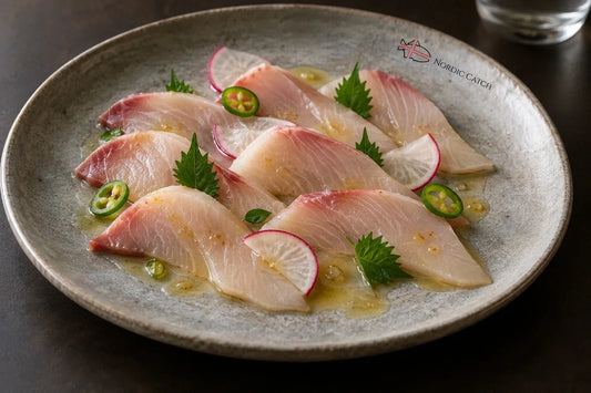 Yellowtail (Hamachi) Crudo in 15 Minutes