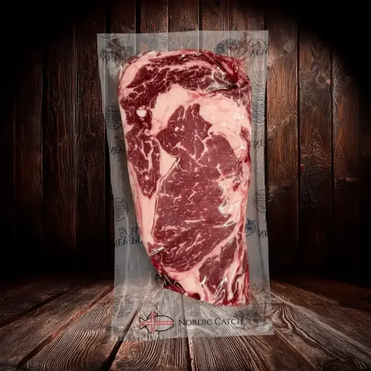 Reverse-Seared Dry-Aged Ribeye