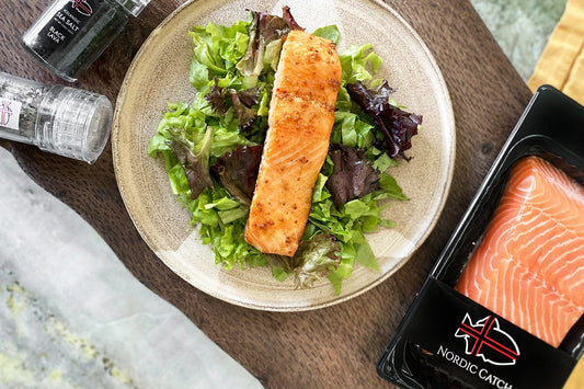 Ginger & Maple Glaze Salmon - Nordic Catch