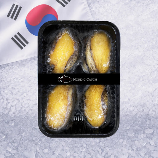 Abalone - Steamed Large Size, Sushi Grade No Shell (4pc)