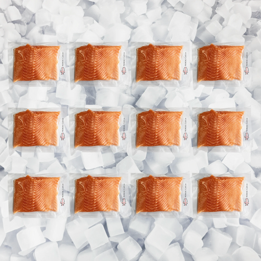 Sushi-Grade Arctic Char, Icelandic Skin On (Bulk Case)