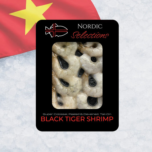 Super Colossal Shrimp, Peeled and Deveined, Tail On (16oz portion)