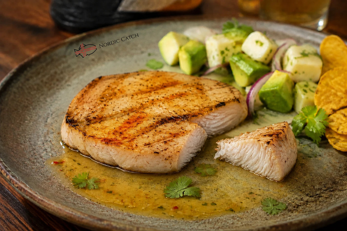 Wild Swordfish Steak - Skinless & Bloodline-Trimmed (12oz portion)