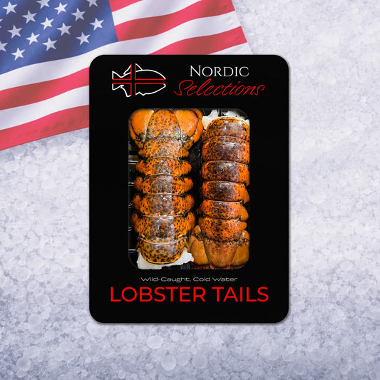 Wild, Cold Water Atlantic Lobster Tails (2 tails)