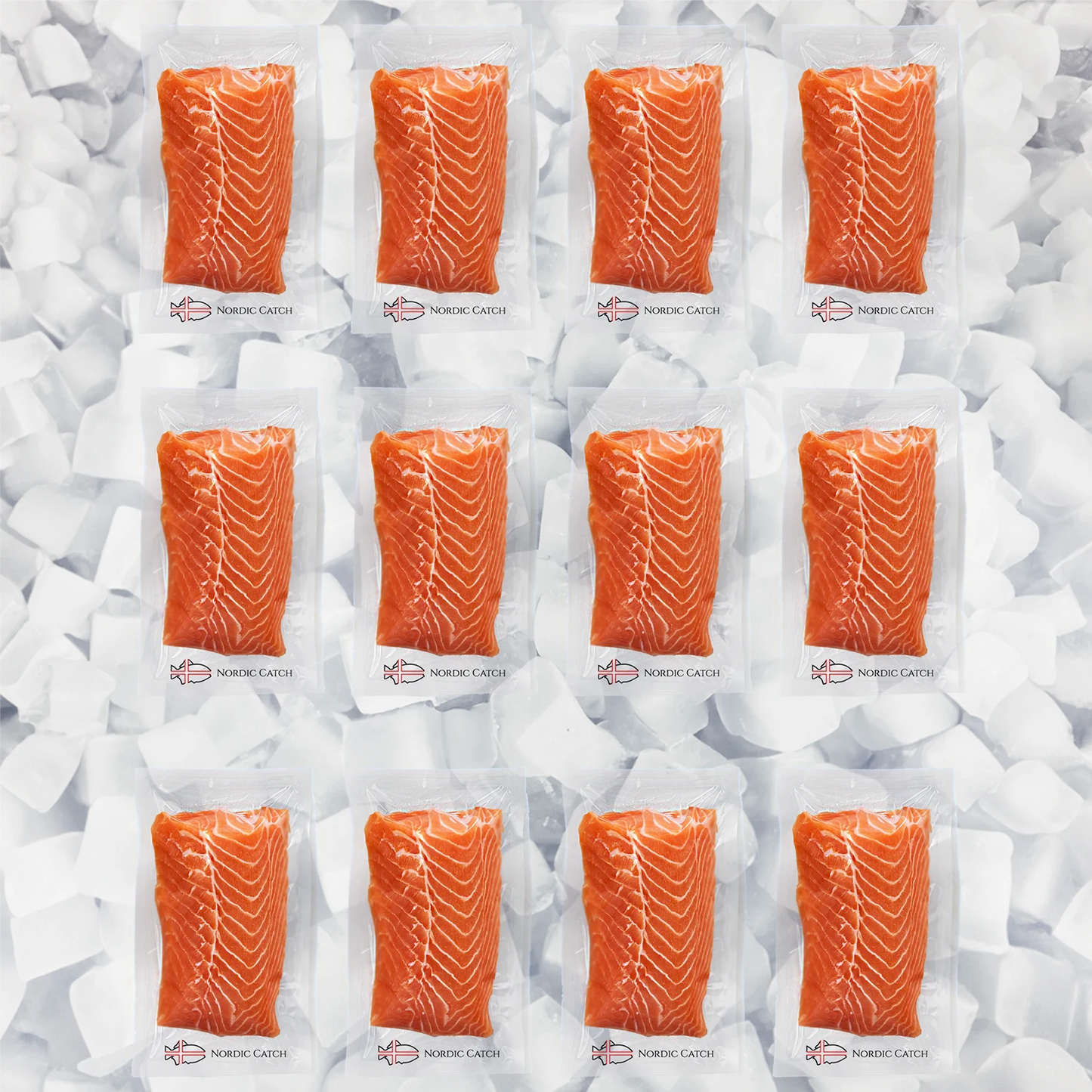 Norwegian Ocean Trout, Skin On Sushi Grade (Bulk Case)