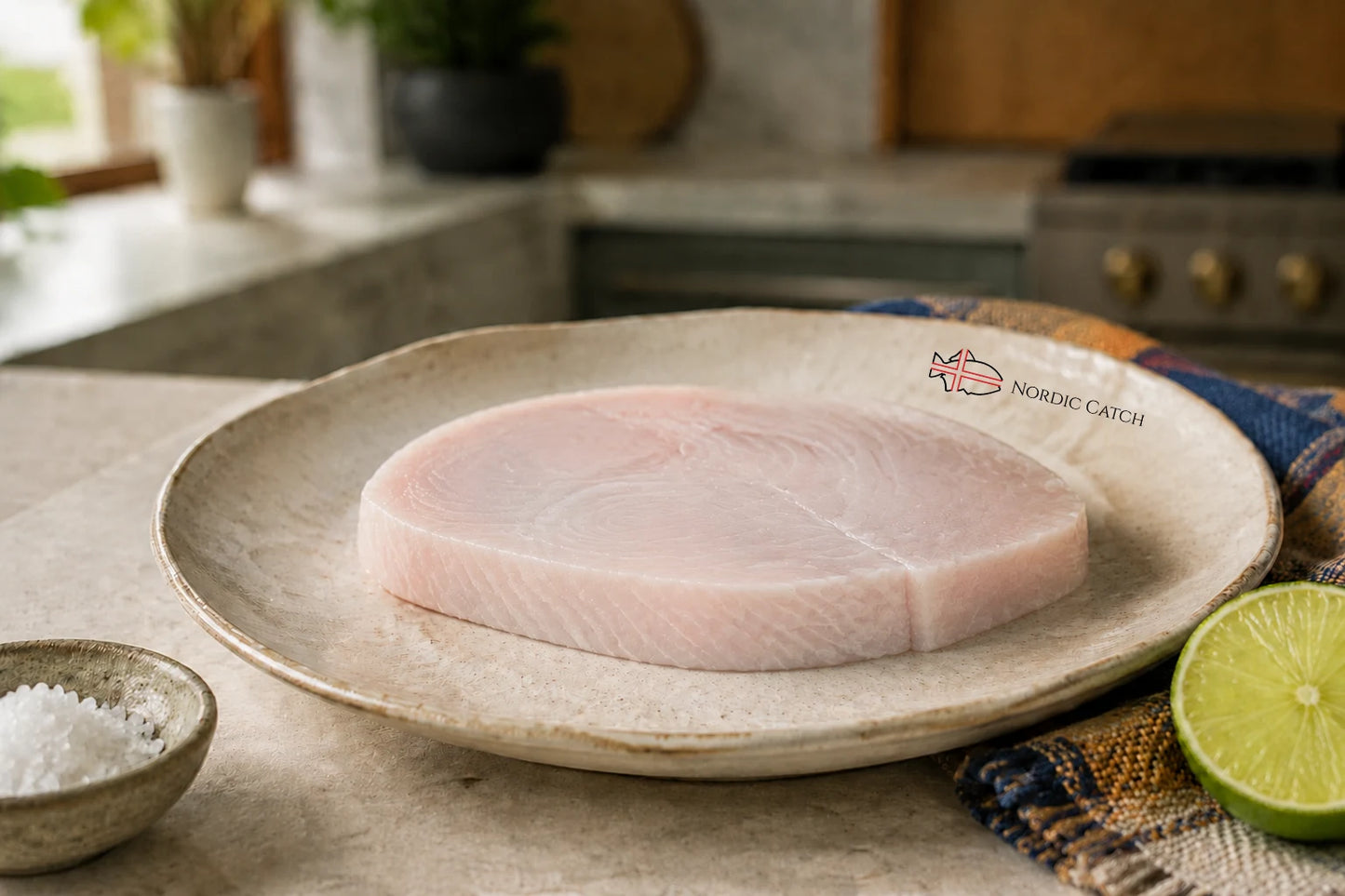 Wild Swordfish Steak - Skinless & Bloodline-Trimmed (12oz portion)