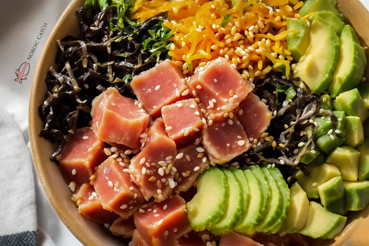 Wild Ahi Tuna Sushi Poke Cubes, AAA Grade