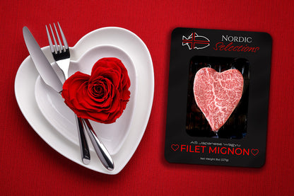 Valentine’s Day A5 Japanese Wagyu Filet Mignon – 8oz (Limited Edition)