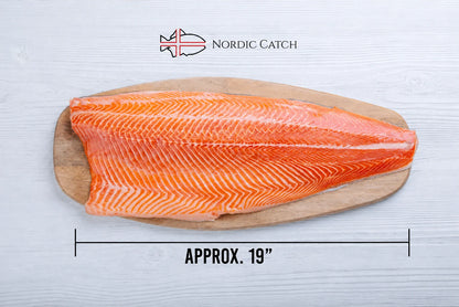 Salmon Fillet, Sushi Grade from Iceland (5 LBS)
