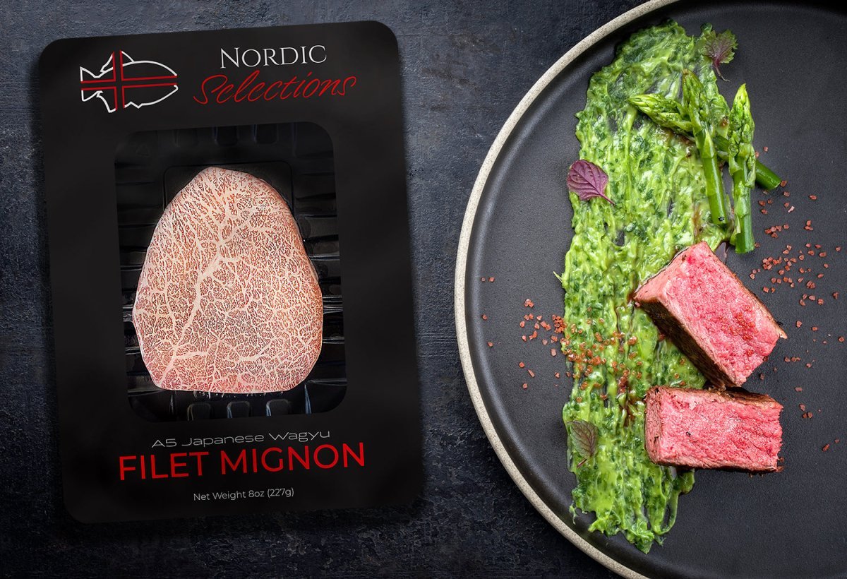 A5 Japanese Wagyu Filet Mignon - 2 pack bundle (1LB total) - Nordic Catch