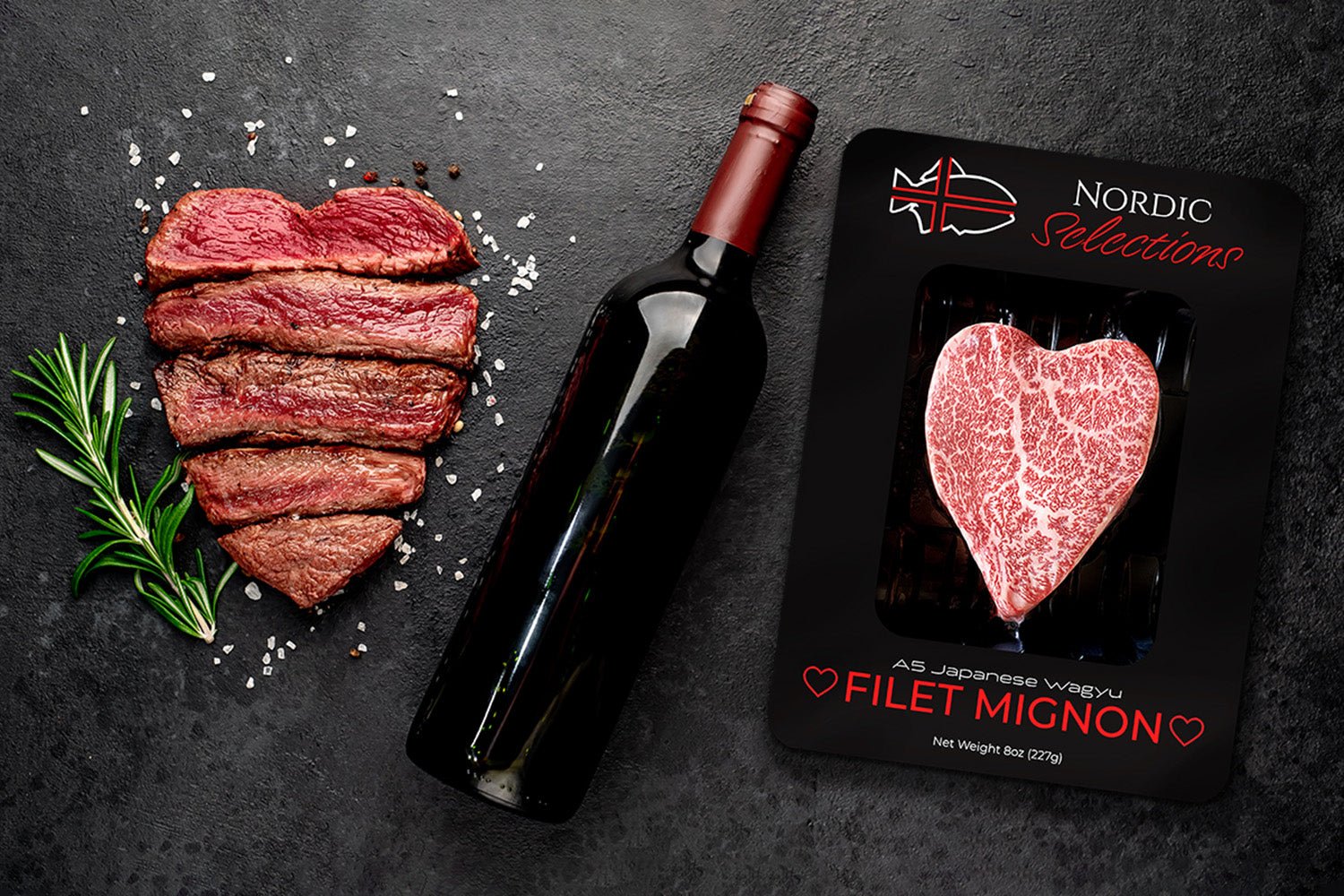 A5 Japanese Wagyu Filet Mignon (Valentine's Day Dinner) - Nordic Catch