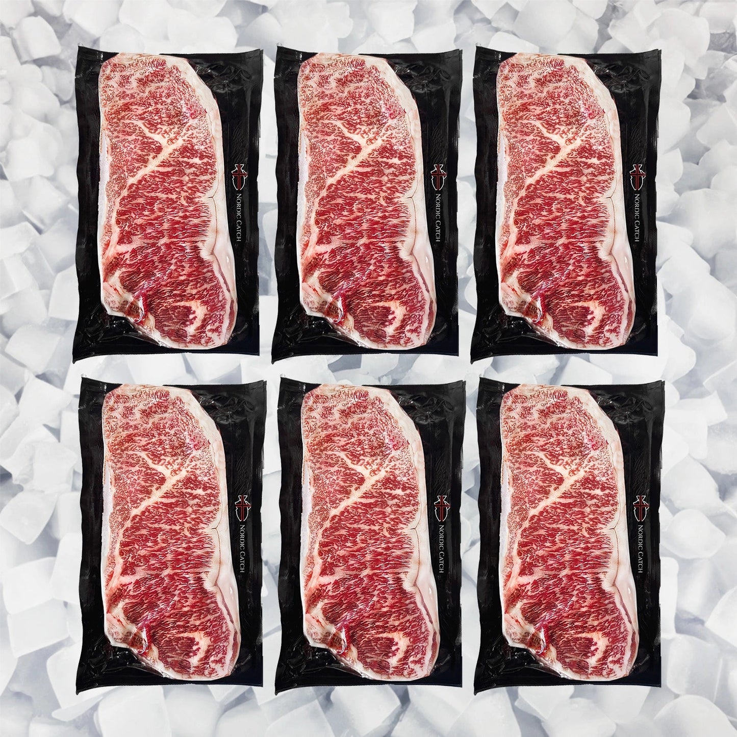 A5 Japanese Wagyu NY Strip Steak (Bulk Case) - Nordic Catch