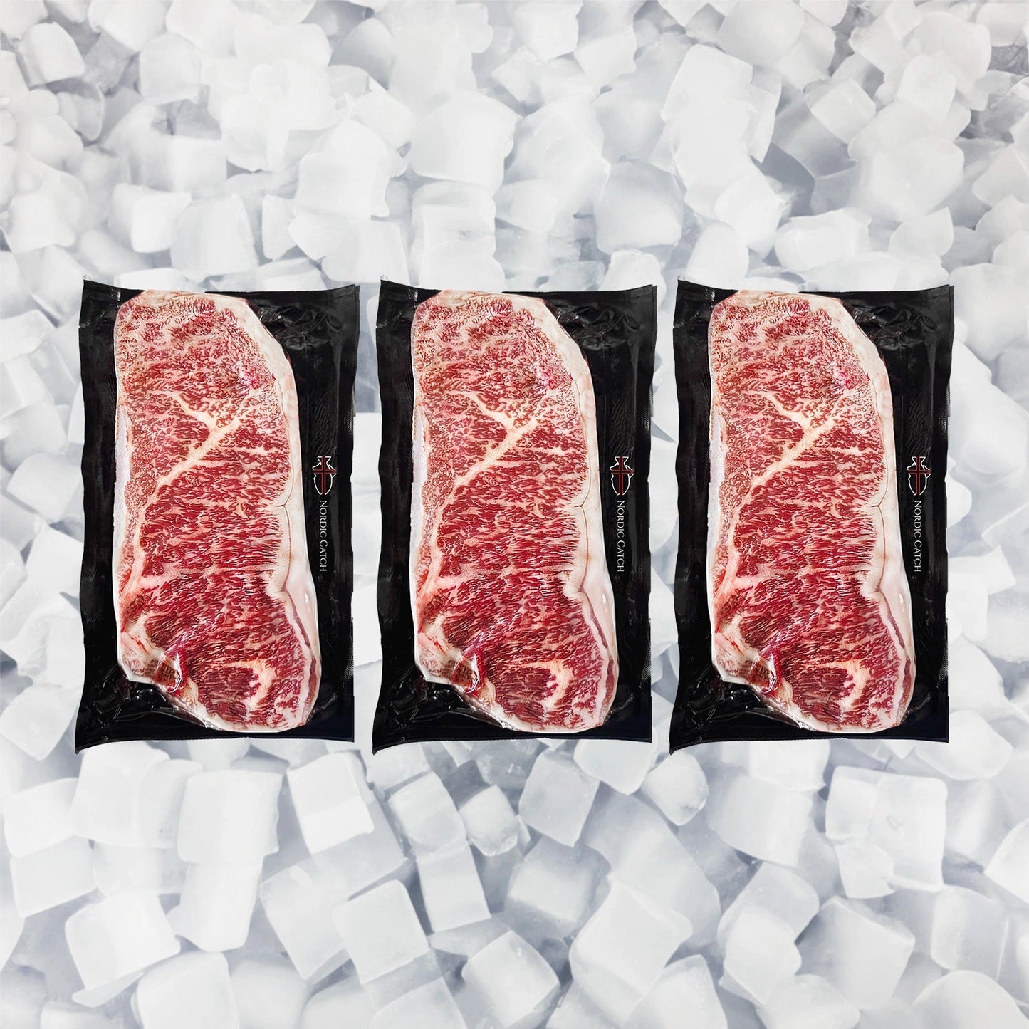 A5 Japanese Wagyu NY Strip Steak (Bulk Case) - Nordic Catch