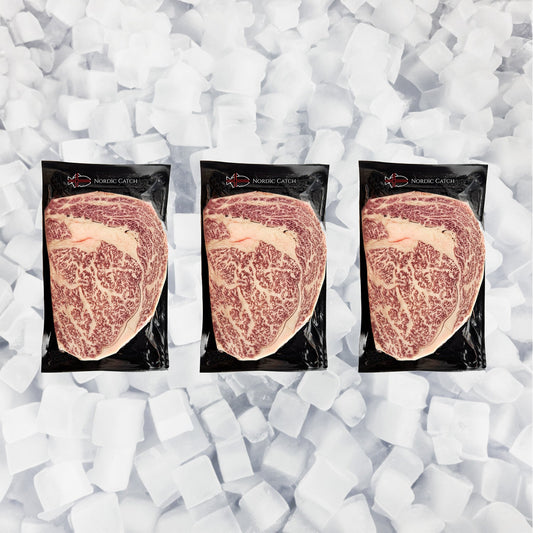 A5 Japanese Wagyu Ribeye Steak (Bulk Case) - Nordic Catch