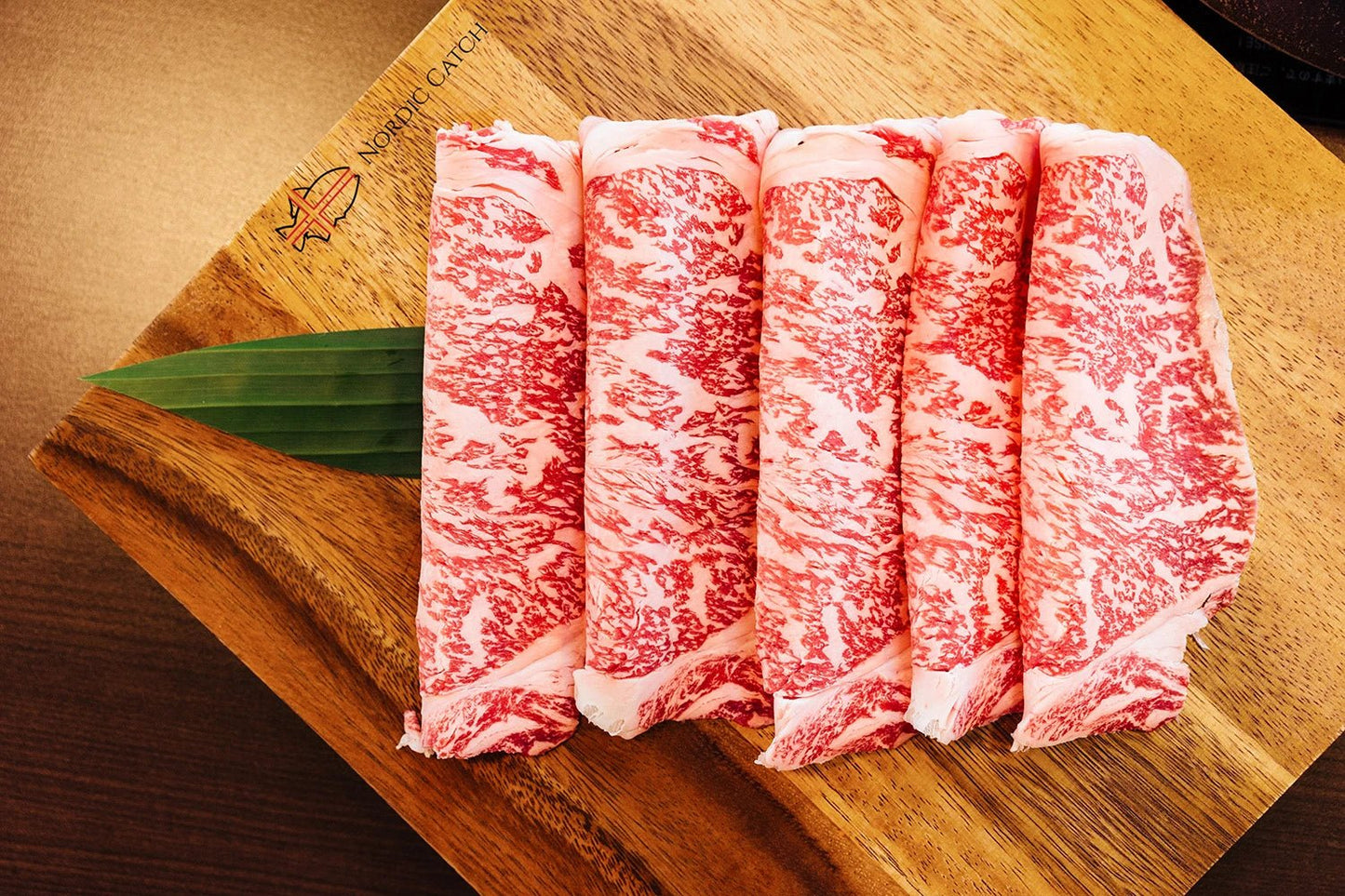 A5 Japanese Wagyu Striploin Slices (8oz portion) - Nordic Catch