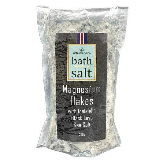 All Natural Magnesium Bath Salt w/ Icelandic Black Lava Sea Salt - Nordic Catch