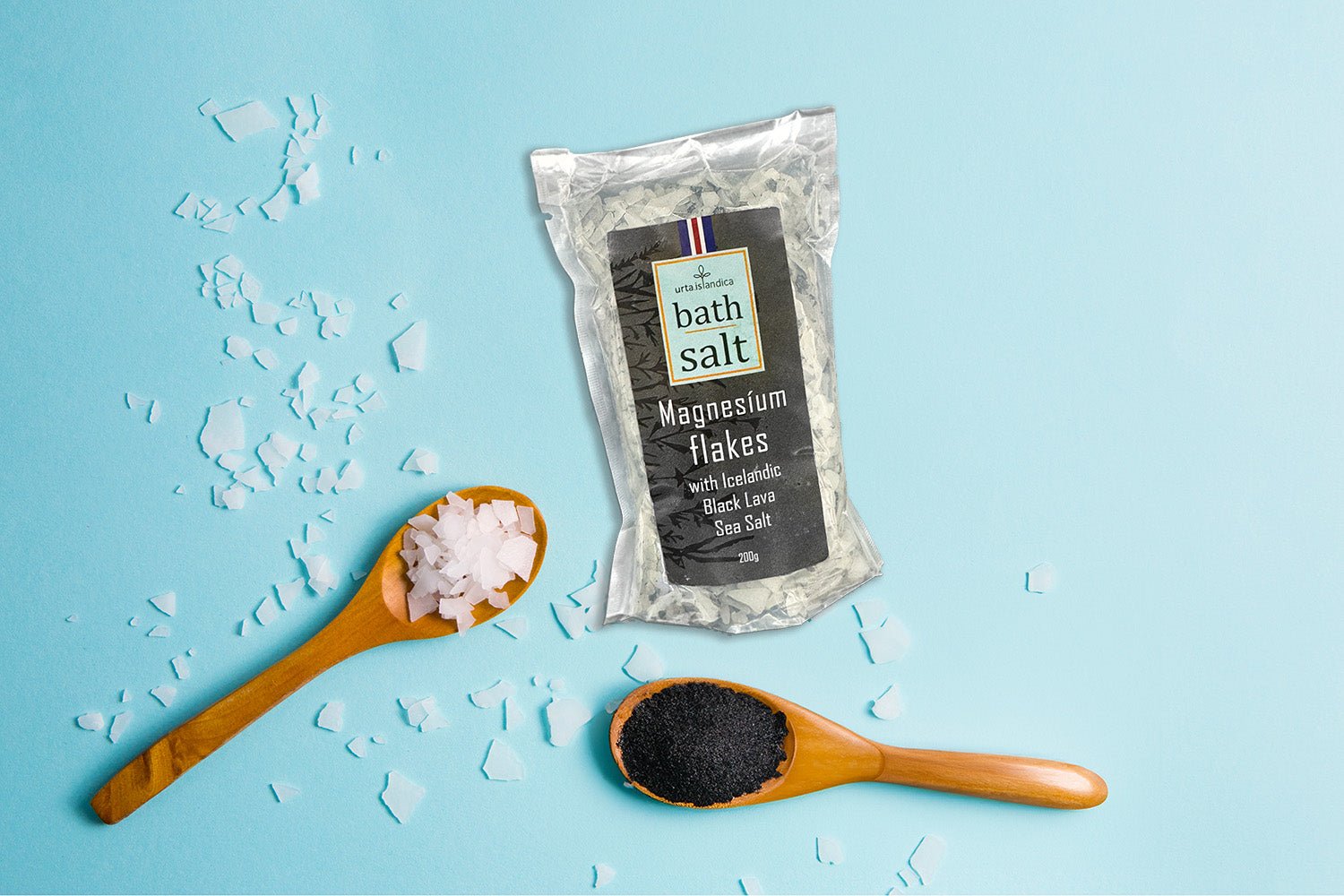 All Natural Magnesium Bath Salt w/ Icelandic Black Lava Sea Salt - Nordic Catch
