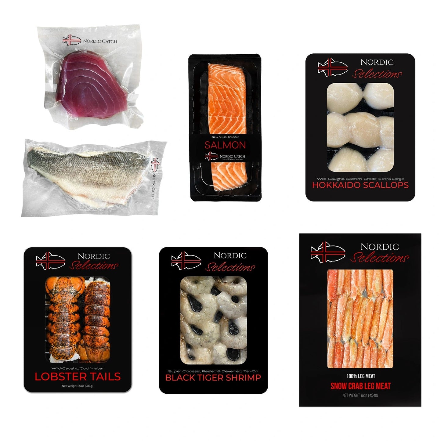 Best Selling Seafood - Premium Seafood Bundle - Nordic Catch