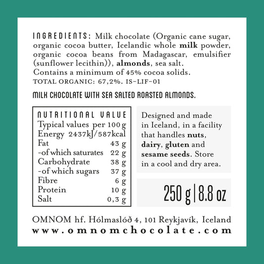 BIG! Sea Salted Almonds - Nordic Catch