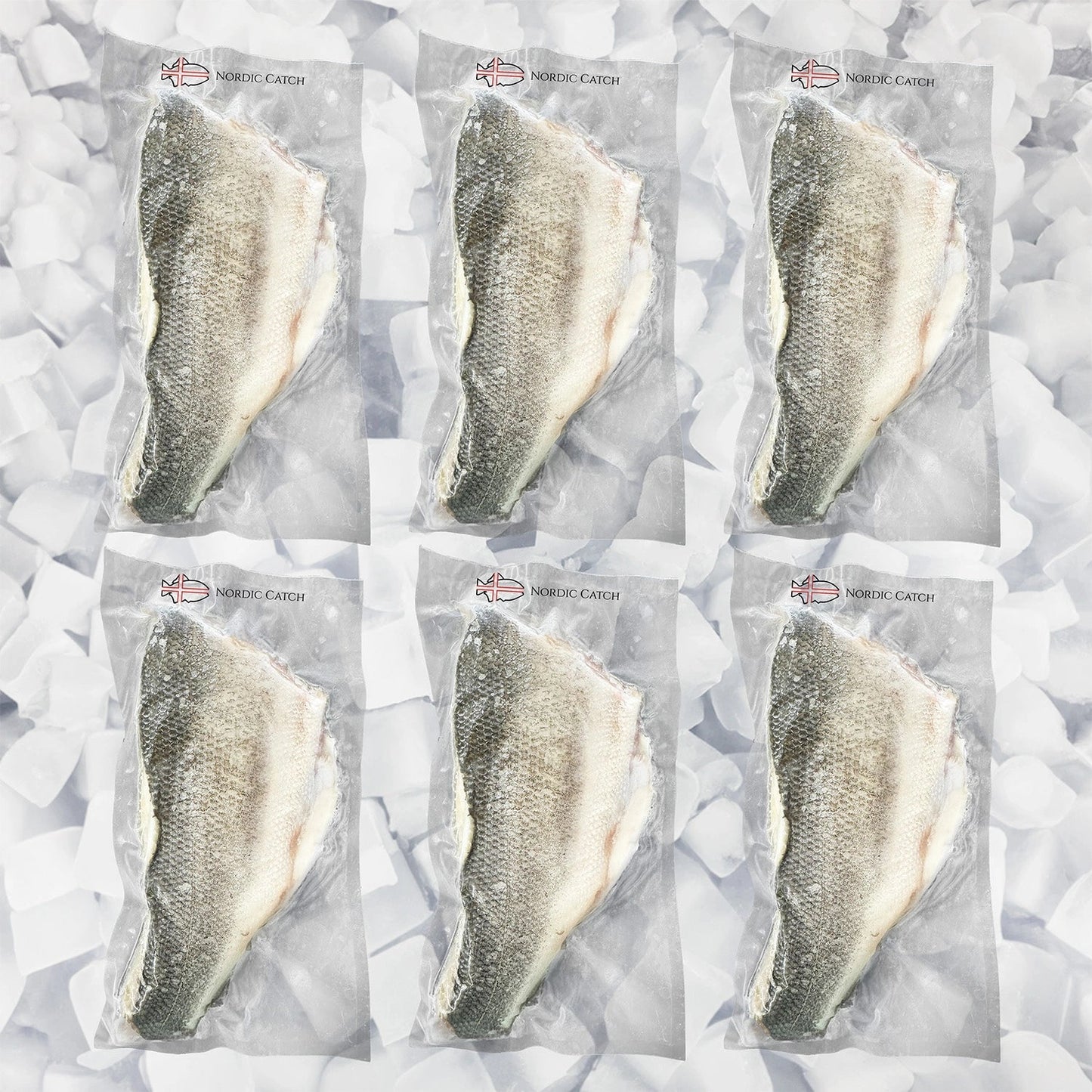 Branzino Fillet 2 x Portions, Skin On (Bulk Case) - Nordic Catch