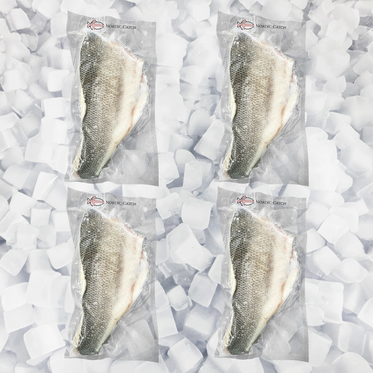 Branzino Fillet 2 x Portions, Skin On (Bulk Case) - Nordic Catch