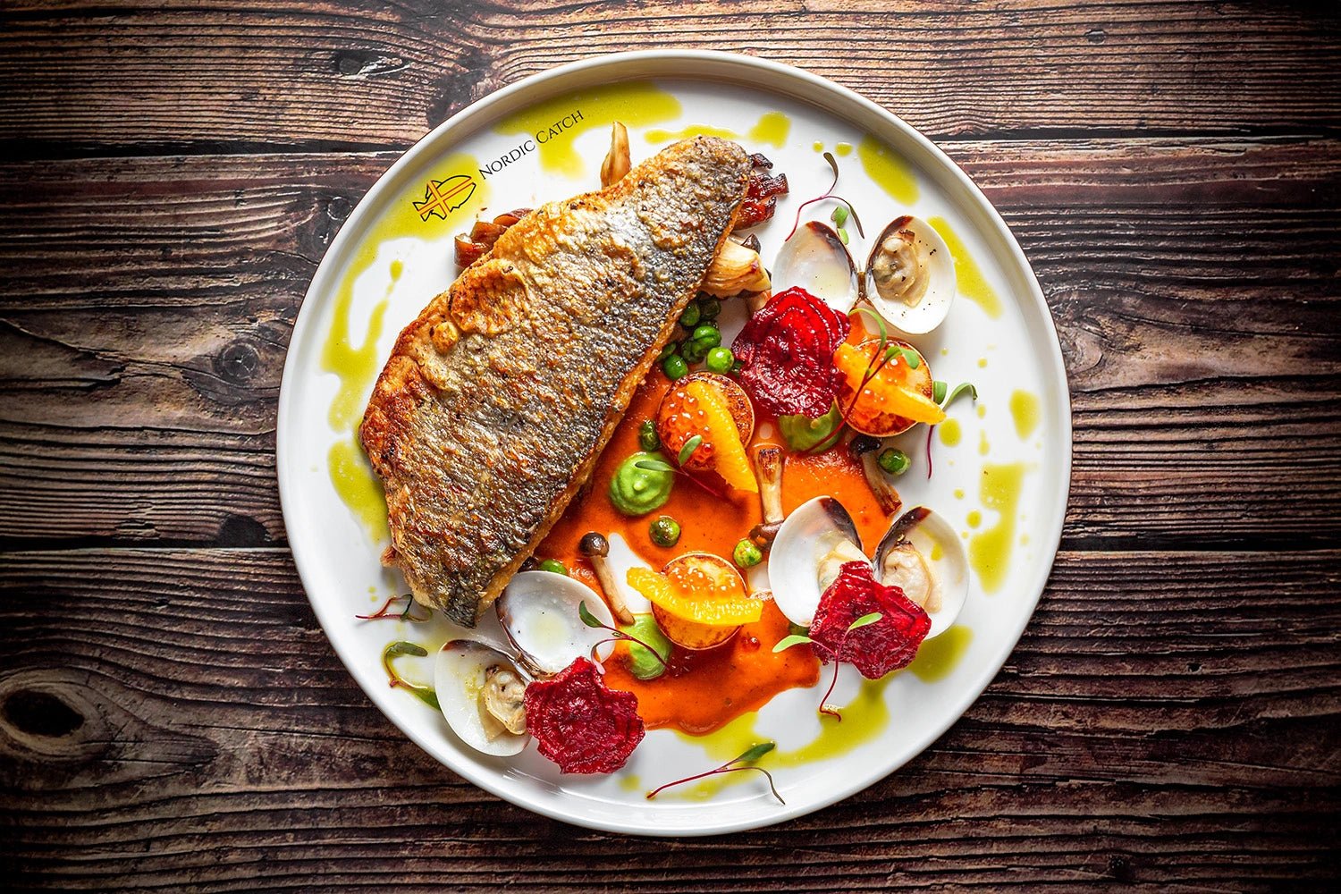 Branzino Fillet Portion, Skin On (11oz portion) - Nordic Catch