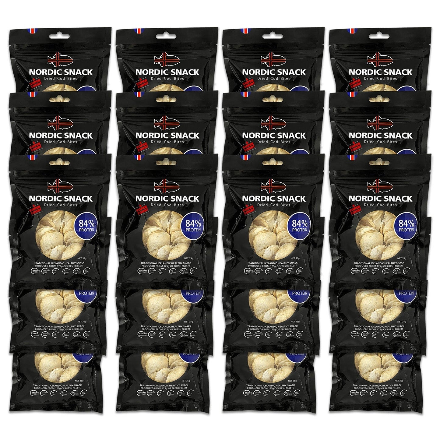 Dried Cod Bites, Hardfiskur Nordic Snack Bundle - Nordic Catch